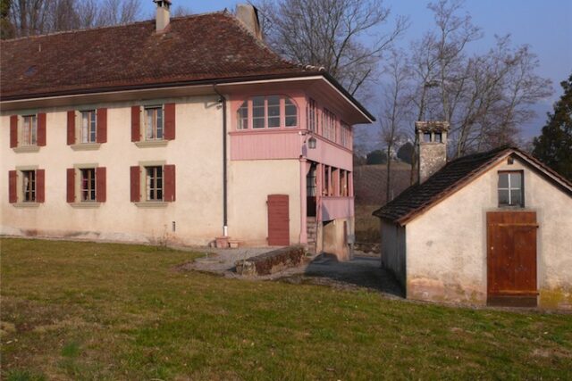 Transformation et restauration d’un ensemble viticole à St-Légier