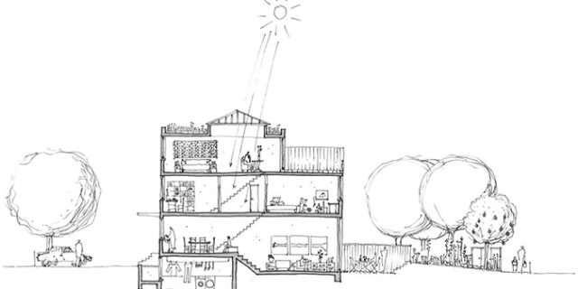Projet pour la construction de 15 logements, Prilly