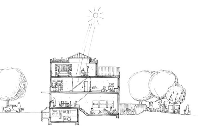 Projet pour la construction de 15 logements, Prilly