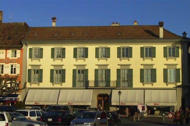 Immeuble bourgeois du centre de Vevey, Vaud