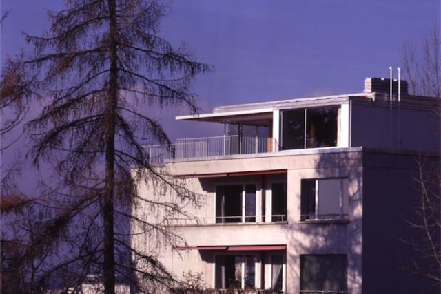 Construction d’un appartement en attique, Lausanne.