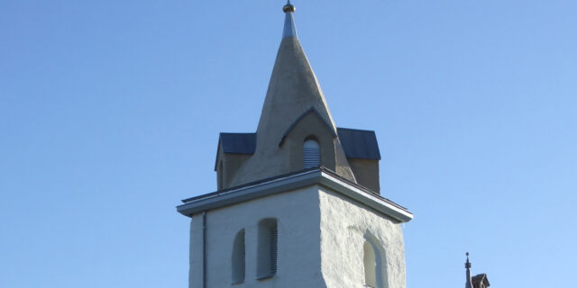 Clocher à Noville, Vaud