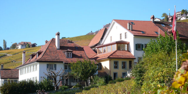 Maisons vigneronnes à Riex, Vaud