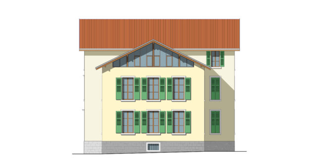 Préau de collège à St-Légier, Vaud